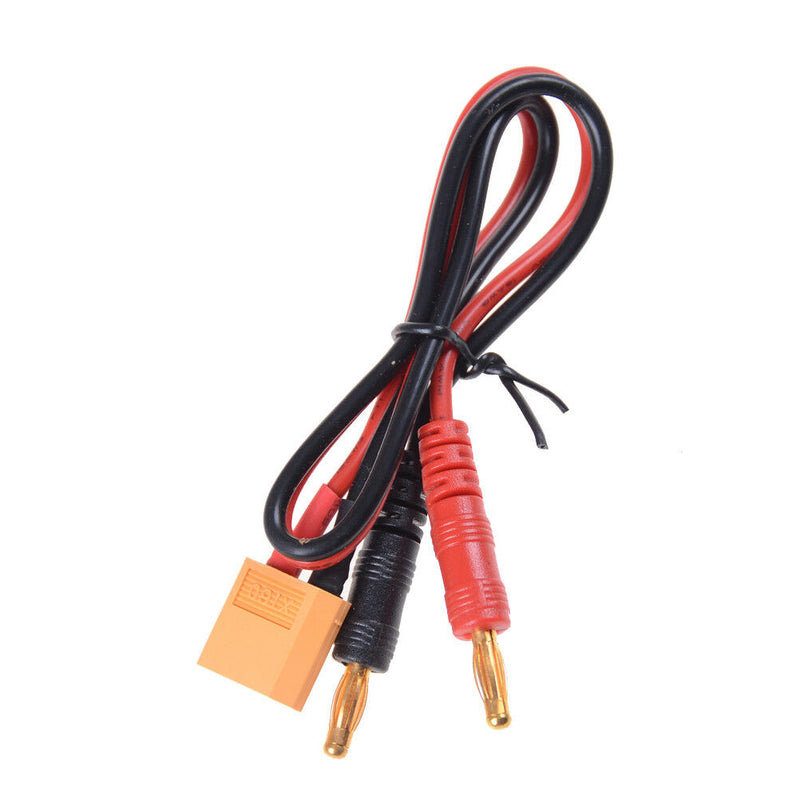XT60 to Banana Plug 4mm Battery LIPO Charger Cable Charge Lead Pigtail Y`US