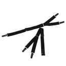 Shirt Stays Garter Belt Suspenders Elastic Shirt HolderAdjustable Sock Suspen-3C