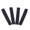 Pack Of 6 pcs Piano Tuning Mutes Tuning Tools/ Rubber Mutes KIT Black