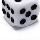 5pcs 16mm drinking dice acrylic white round corner hexahedron dice club parE Gw