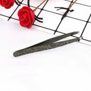 Professional eyebrow tweezers hair beauty slanted stainless steel tweezer B Bj