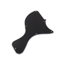 1PC Celluloid Guitar Pickguard Material Scratch Plate Shaped Black
