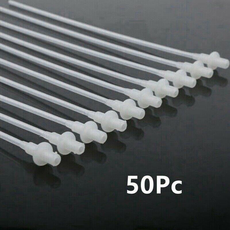 50PCS Artificial Insemination Rods Breeding Catheter Tube Dog Sheep Goat 10 B5E6