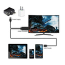 2 In 1 Usb Female To Hdmi Male Hdtv Adapter Cable For Ios 8.0 & Android Phone BX