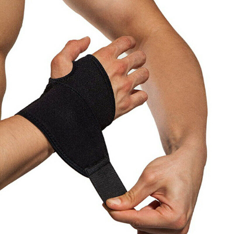 Sport Wrist Thumbs Hand Support Brace Guard Training Protector Splint StabiS Gw