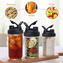 Mason Jar Lids - 4 Pack Canning Lids Flip Cap Lids with Leak-Proof Seal Sto U3B1