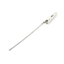 10Pcs Non-Insulated Electric Test Crocodile Metal Alligator Clips 10Cm Longs ME