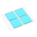 Silicone Drum Muffler Mute Suit Percussion Instrument Accessories (Blue) A
