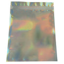 100Pcs Plastic Bag Aluminum Foil Hologram Food Mylar Pouch 14x120cm Newest Use