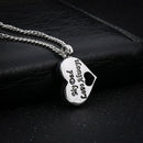 My dad love always Urn Pendant Cremation Ashes Memory NecklaceBX