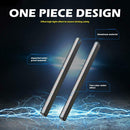 2x Dual Color Car LED Strips Amber Flowing Turn Signal Light White DRL Lamp A