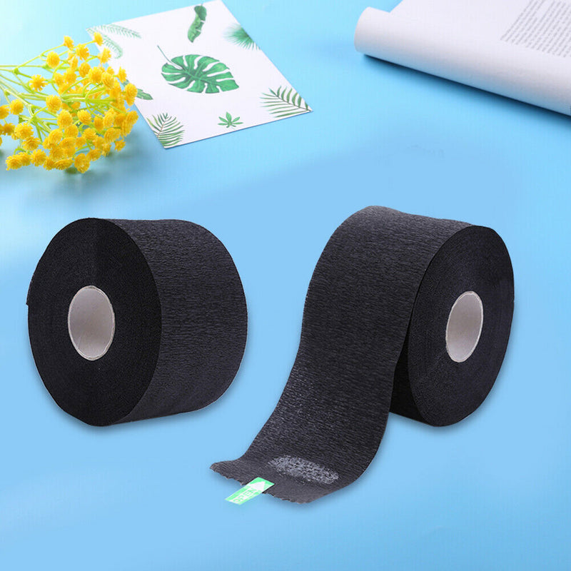 1 Roll Disposable Neck Ruffle Roll Paper Salon Haircut Necks Cover Collar