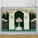 0.9x1.5m Flower Wedding Photography Backdrops Wall Background Cloth Props