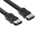 4Feet Shielded External eSATA Cable Male to Male - 120cm 7Pin eSATA to eSATA