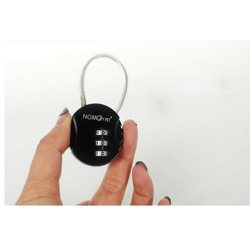 1pc Combination Padlock Coded Lock for Lizard Serpent Vivarium Reptile Terrarium