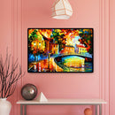 DIY Rainy Night Paper Puzzles 1000pcs for Adults Kids Jigsaw Picture Toys