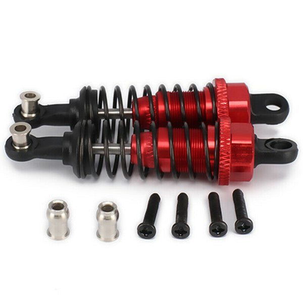 2 Pcs Oil Adjustable 65Mm Shock Absorber Damper for Rc Car 1/18 WLtoys A95d J6E9
