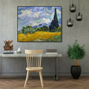 Painting By Numbers Kit DIY White Clouds Canvas Oil Art Picture Home Decor