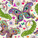 Butterfly 5D DIY Full Round Drill Diamond Painting Handmade Art Beadworks