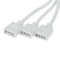 1 Pcs 4PIN 1to3 Splitter Female Connection Cable for RGB/RGBW LED Strip Light3C