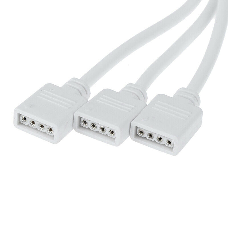 1 Pcs 4PIN 1to3 Splitter Female Connection Cable for RGB/RGBW LED Strip Light3C