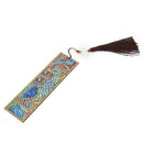 DIY Special Shaped Diamond Painting Leather Tassel Bookmark Creative Crafts