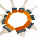 12x Oil Painting Brushes Wooden Artist Acrylic Panit Art Set Limne N C3H6 S G3U0