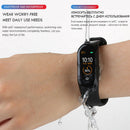 4X(M4 Smart Band Wristband Health Heart Rate Blood Pressure Health Rate MonG6S9)