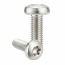 60pcs M6 Stainless Steel 304 Pan Head Round Head Hexagonal Screw Combinati KGB