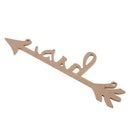 His and Hers Arrow Chair Signs for Wedding Decoration, Home Decor Wood