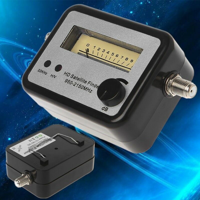 GSF-9502 Digital Satellite Finder Meter Alignment Compass FTA TV Signal Receiver