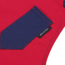 Canvas Cafe Shop Restaurant Work Apron Kitchen Cotton Cooking Aprons (Red A