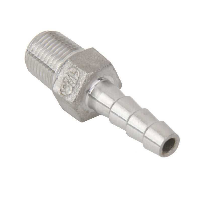 2Pcs 1/8inch Male Thread Pipe Fitting 6mm Barb Hose Tail Connector NPT, High