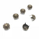 50pcs 9mm Nailheads DIY Metal Punk Spikes Spot Pumpkin Stud DIY Craft Bronze