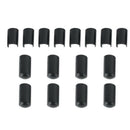 8Pcs ABS Black Door Hinge Covers Trim for 2007-2017 Jeep Wrangler JK JKU 4D F2X6