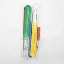 8pcs Handle Craft Plastic Thread Cutter Seam Ripper Stitch Unpicker Se IKR