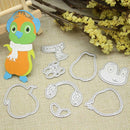 Xmas Penguin Cutting Dies Stencil DIY Scrapbook Embossing Paper Card Craft