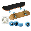 4 High-Speed Finger Skateboard Wheels with Bearings,Finger Skateboard Assem I8D6