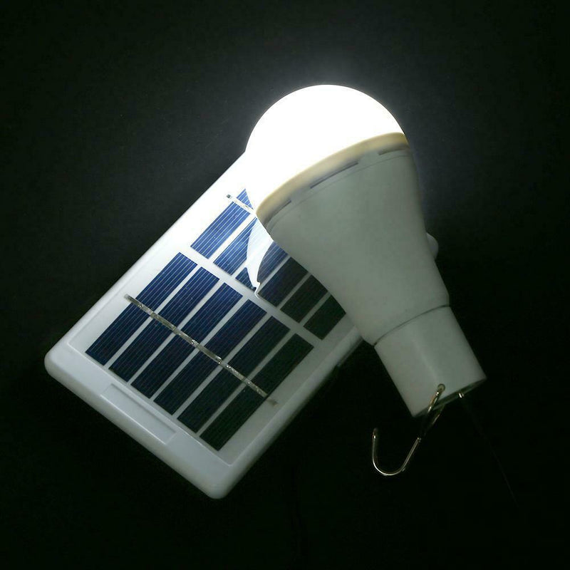 5 Mode 25 COB LED Solar Light USB Rechargeable Bulb Lamp (9W Remote Control