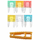 120pcs Mini Blade Fuse Assortment Set Auto Car Truck DG Motorcycle SUV Fuses Kit