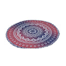Round Beach Towel 150cm Print Polyester Bath Sand Beach Round Towel Yoga Ma