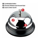 Restaurant Service Bell Hotel Desk Bell Ring Reception Call Ringer Bar Coun top