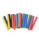328Pcs 2:1 Ratio Polyolefin Heat Shrinkable Tubing Sleeving Wrap Cable Kit OZ