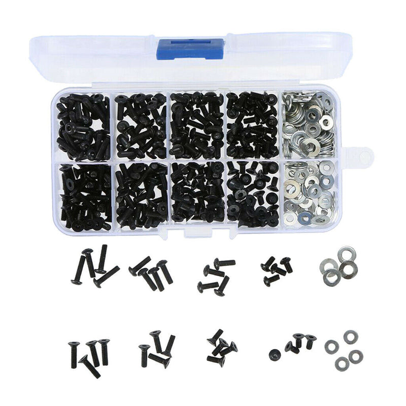 180Pcs Repair Tool and Screw Box Set for 1/10 RC Car HSP  HPI SRC10