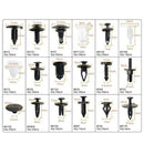 445 Pcs Car Body Plastic Push Pin Rivet Fasteners Trim Moulding Clip Screwd
