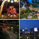 Solar Lamp Lantern Night Lighting Patio Landscape Park LED Lights Outdoor Garden