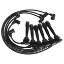 6Pcs Ignition Plug Wire Set For Hyundai Tiburon Sonata Santa Fe Kia Magenti