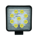 27W 6000K Car LED Light Spot Beam Square Work Light Off Road for SUV Truck LKJ