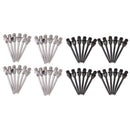 48 Pieces Hammer Head Dart Tips Conversion Points Standard 2BA Screw Thread