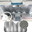 Useful Front Rear Windshield Car Foldable Sun Visor Shield Sun Shade Cover Block